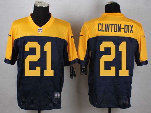 Nike Packers #21 Ha Ha Clinton-Dix Navy Blue Alternate Men's Stitched NFL New Elite Jersey